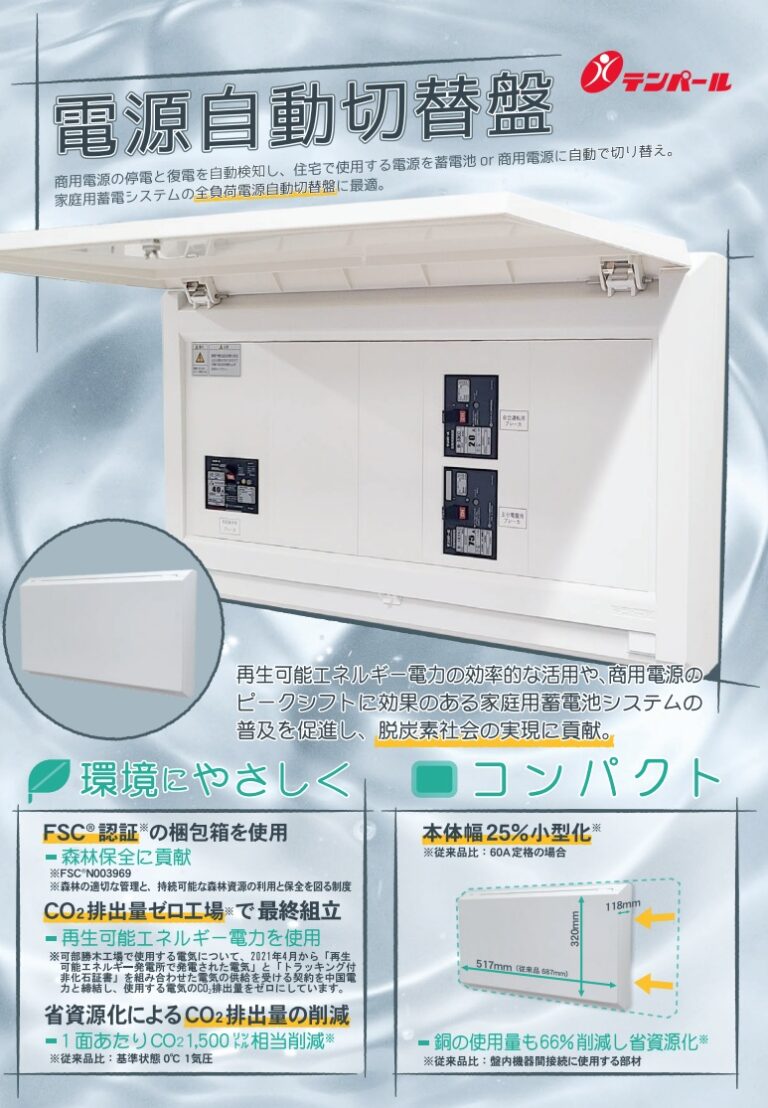 電源自動切替盤 (全負荷)