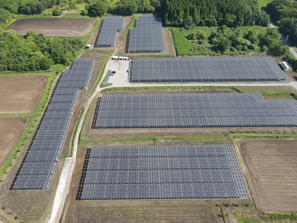 熊本県阿蘇郡_藤棚型ソーラーシェアリング 全体スキーム図