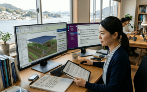 4月からAI本格稼働。設計・補助金・SNSまで一気通貫で動かします。