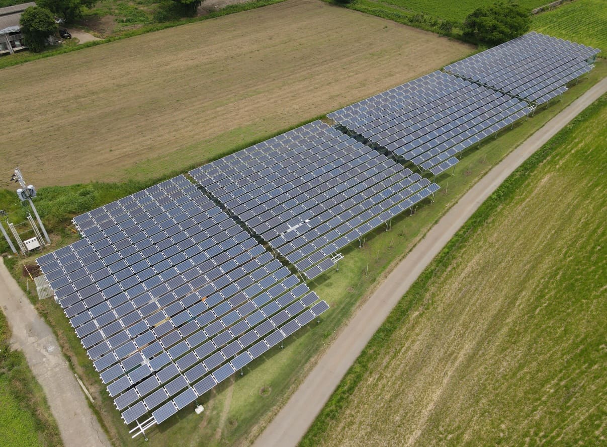 熊本県熊本市_藤棚型ソーラーシェアリング