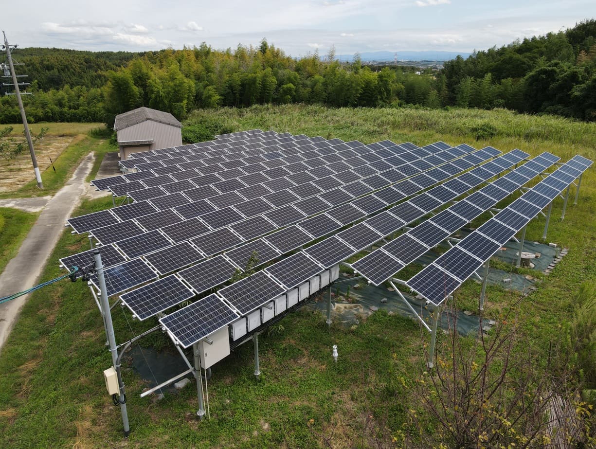 愛知県豊明市_藤棚型ソーラーシェアリング